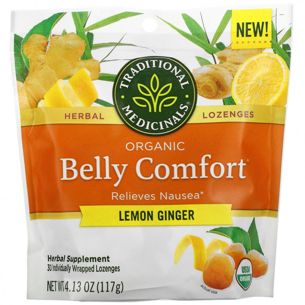   (Iherb) Traditional Medicinals, Organic Belly Comfort,   , 30    ,   1960 