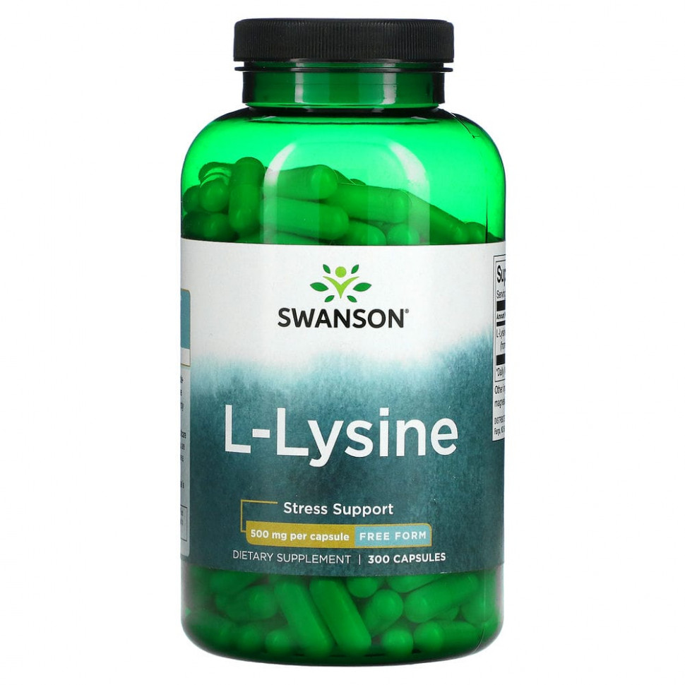   (Iherb) Swanson, L-, 500 , 300     -     , -, 