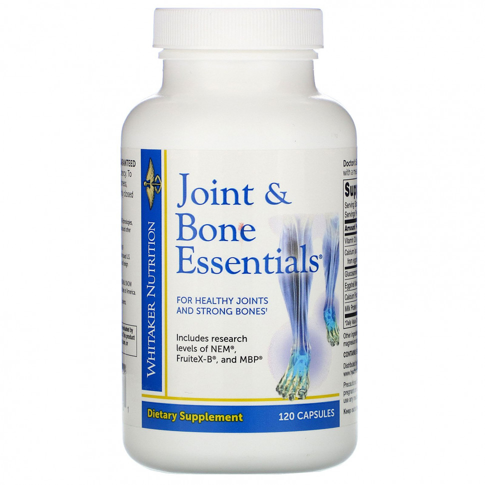 ���� ������ (Iherb) Whitaker Nutrition, Joint & Bone Essentials, 120 ������, ������ �� 6100 ���