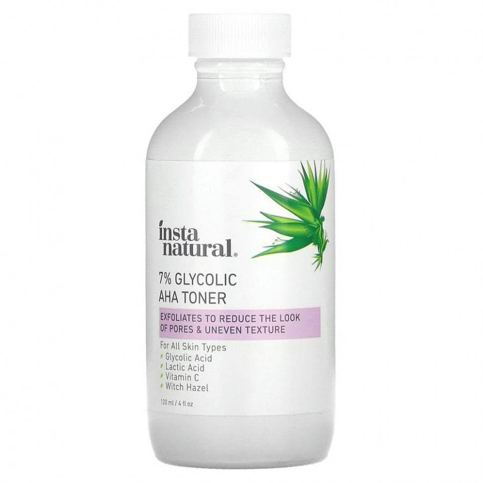 ���� ������ (Iherb) InstaNatural, ����� � 7% ���������� ��������, 120 �� (4 ����. �����), ������ �� 3760 ���