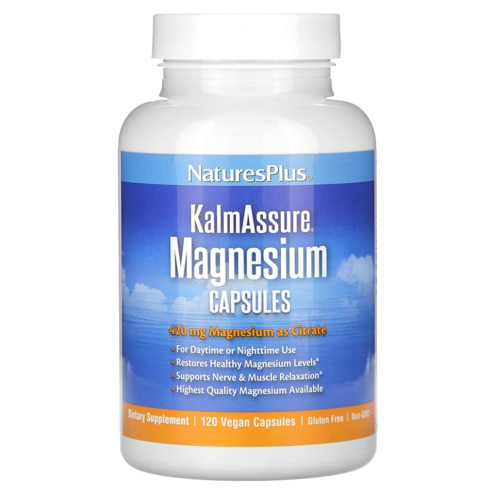   (Iherb) NaturesPlus, KalmAssure, , 140 , 90      -     , -, 