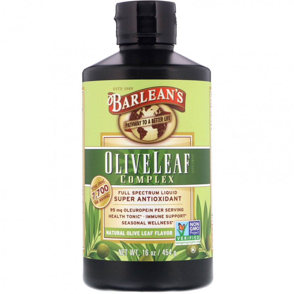 ���� ������ (Iherb) Barlean's, �������� �� ��������� �������, ����������� ������������ ��������� �������, 454 � (16 �����), ������ �� 6700 ���