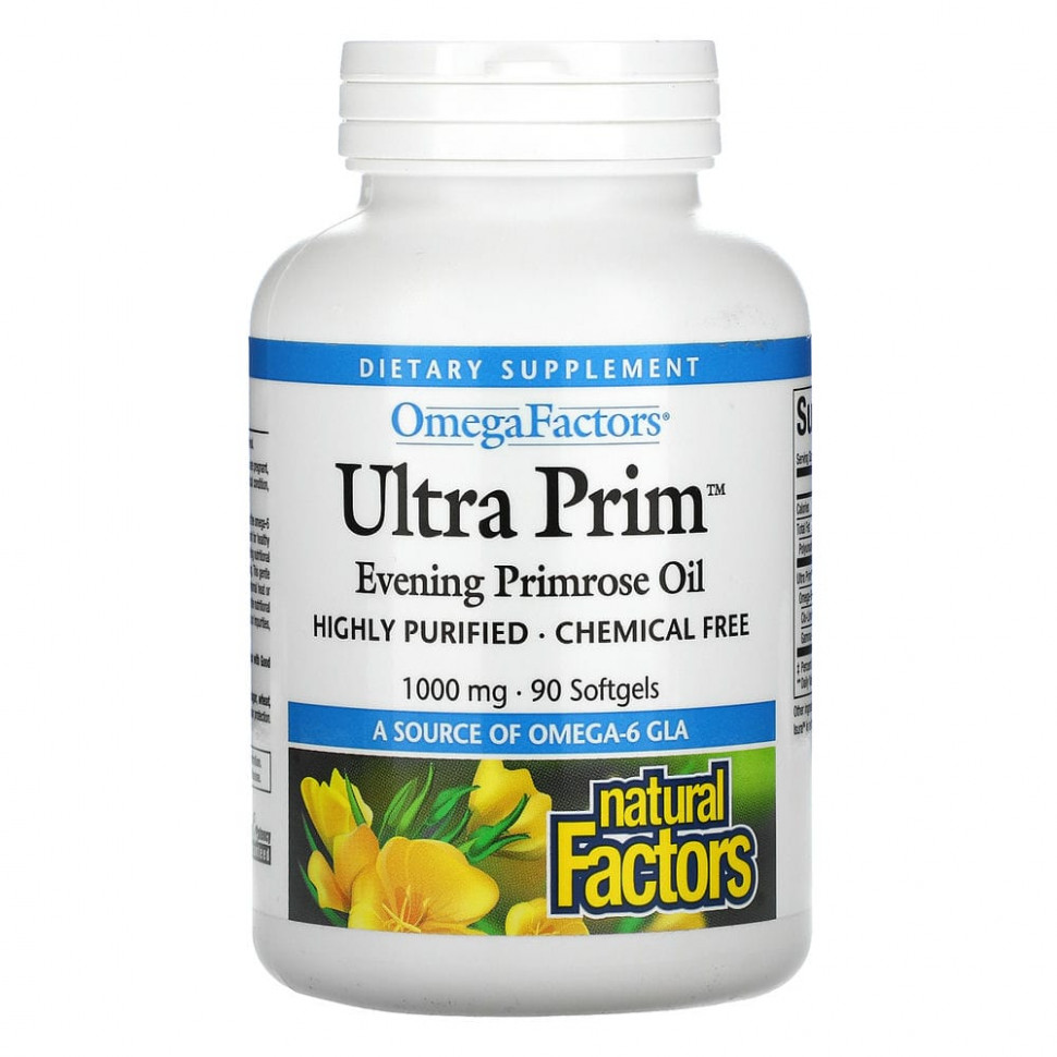   (Iherb) Natural Factors, Ultra Prim, 1000 , 90     -     , -, 