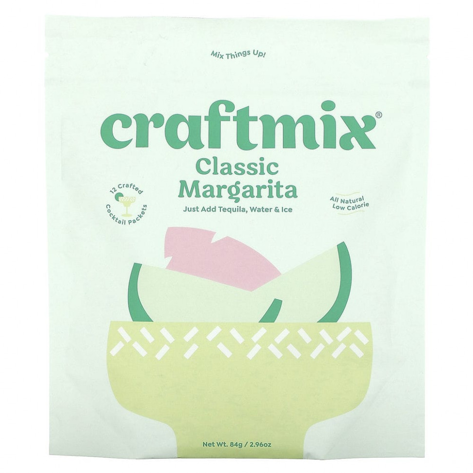 ���� ������ (Iherb) Craftmix, �������� ��� ���������, ������������ ���������, 12 ���������, 84 � (2,96 �����), ������ �� 3310 ���