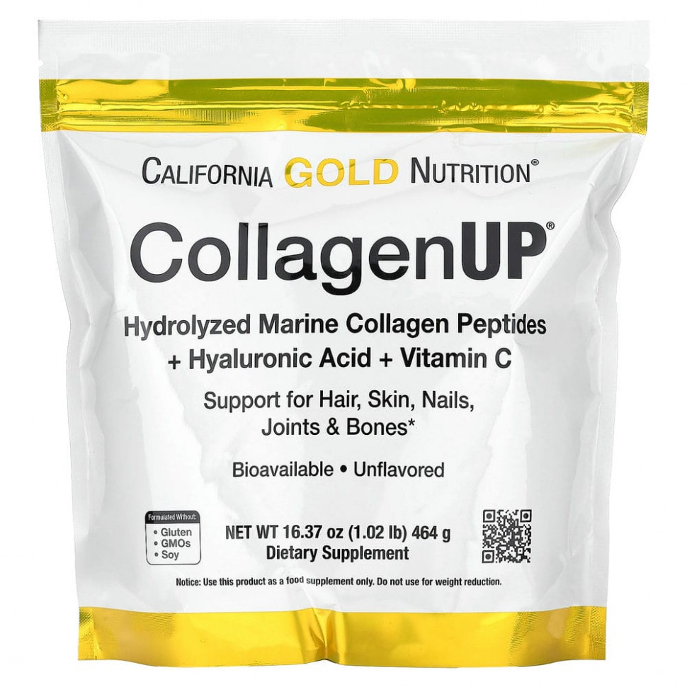   (Iherb) California Gold Nutrition, CollagenUP,   ,     C,   , 464  (16,37 )    -     , -, 