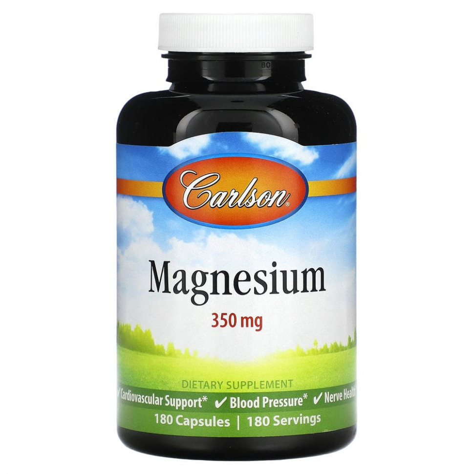   (Iherb) Carlson Labs, , 350 , 180     -     , -, 