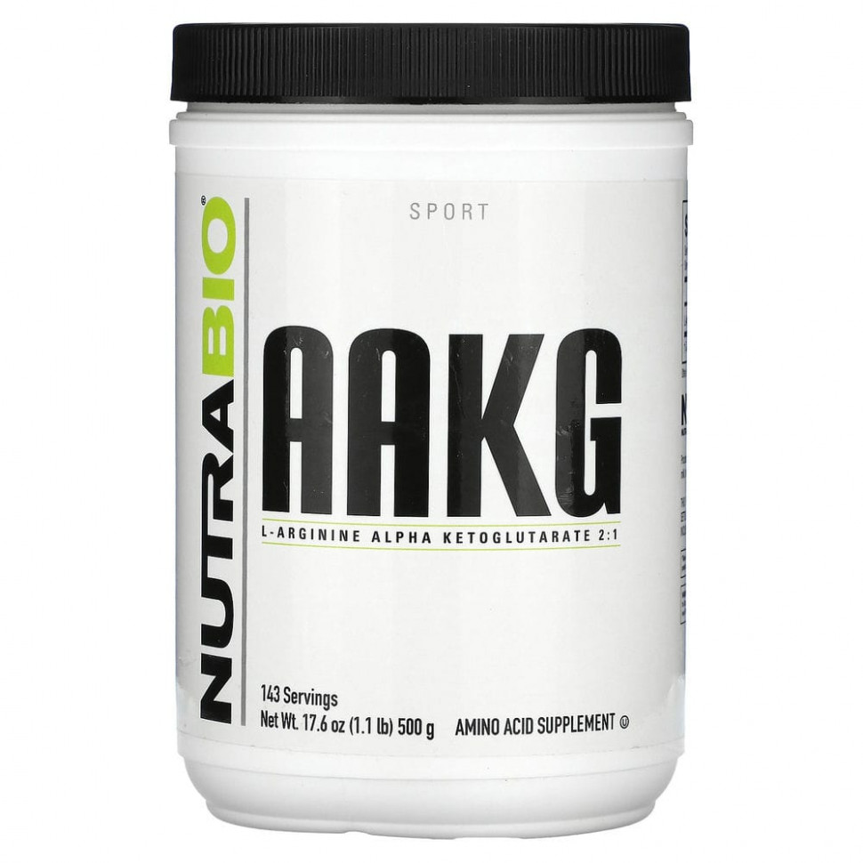   (Iherb) Nutrabio Labs, AAKG`` 500  (1,1 )    -     , -, 