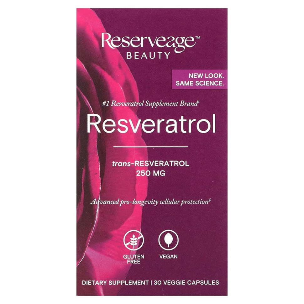   (Iherb) Reserveage Nutrition, , 250 , 30      -     , -, 