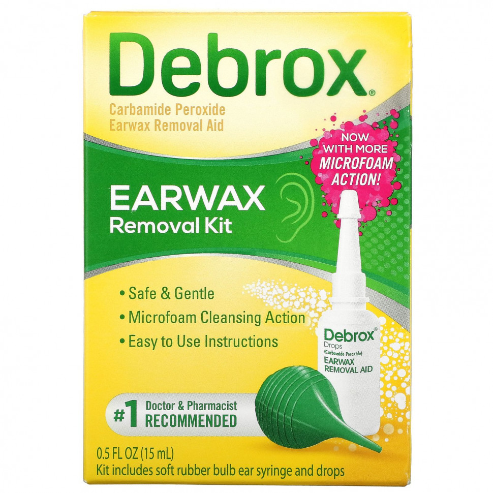 ���� ������ (Iherb) Debrox, ����� ��� �������� ����� ����, 15 �� (0,5 ����. �����), ������ �� 2110 ���