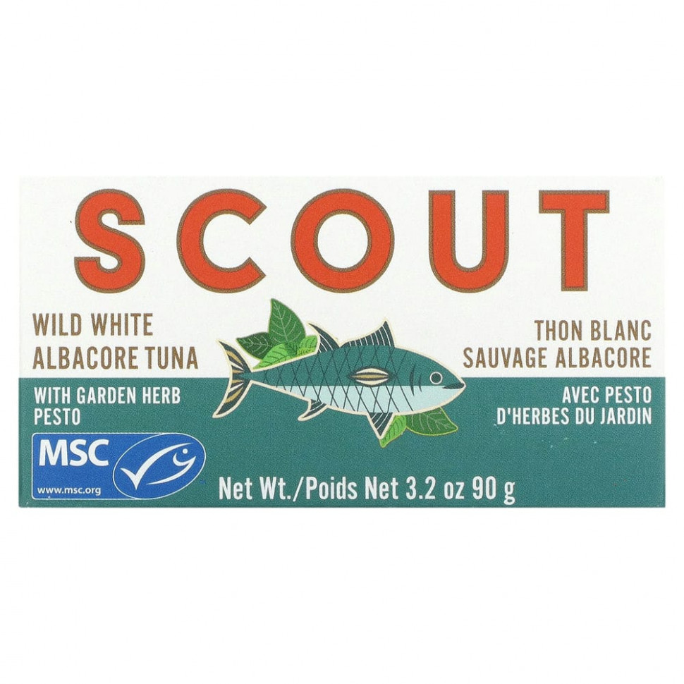 ���� ������ (Iherb) Scout, ����� ����� ������������ ����� � ����������� ������� ����, 90 � (3,2 �����), ������ �� 1260 ���