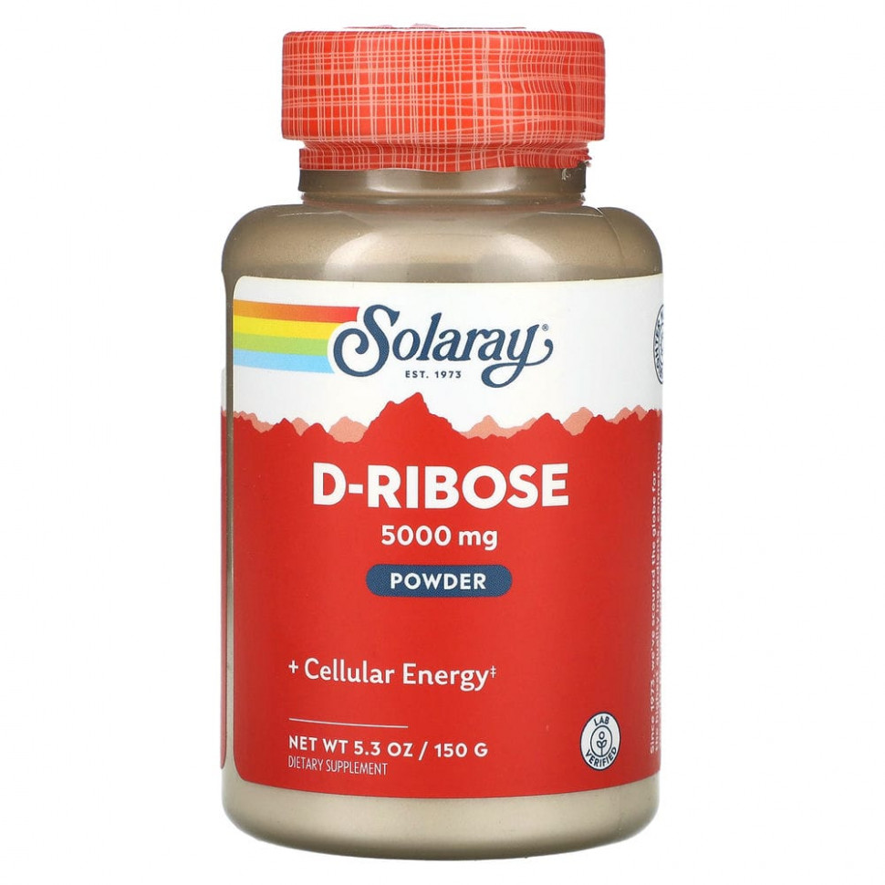 ���� ������ (Iherb) Solaray, D-������ � �������, 5000 ��, 150 � (5,3 �����), ������ �� 4690 ���
