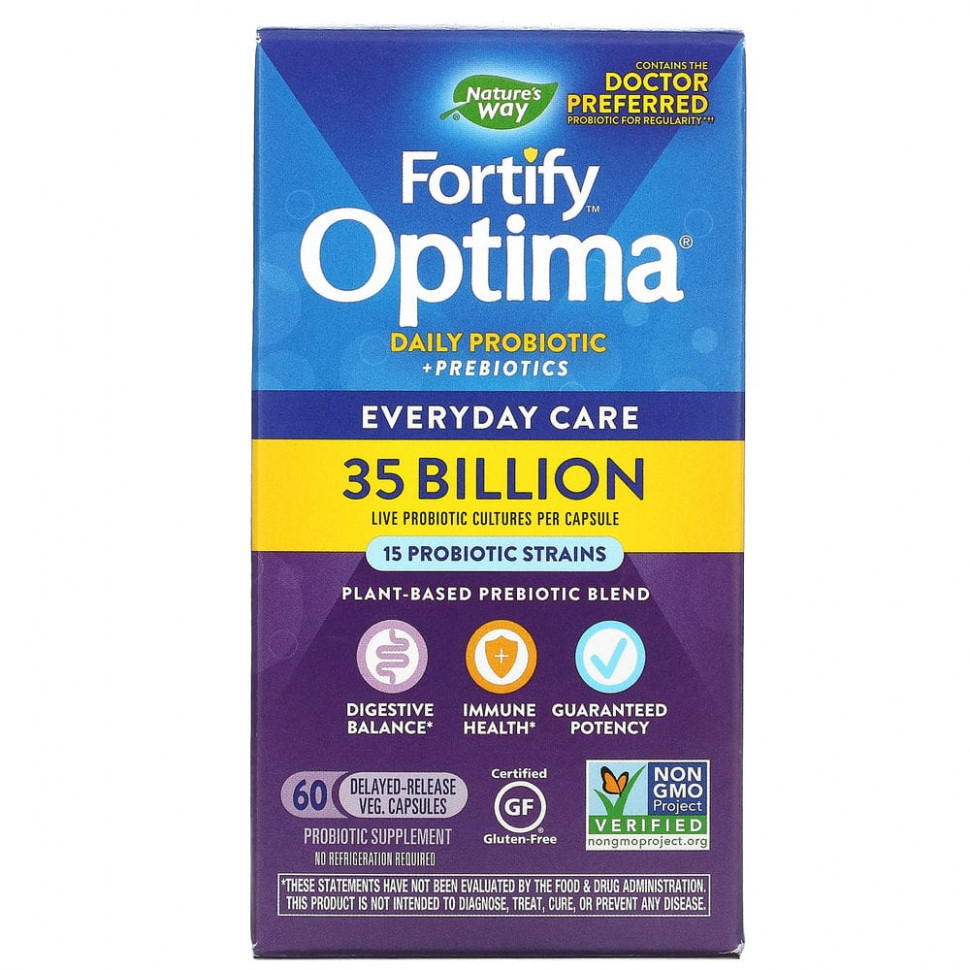   (Iherb) Nature's Way, Fortify Optima,         , 35  , 60         -     , -, 