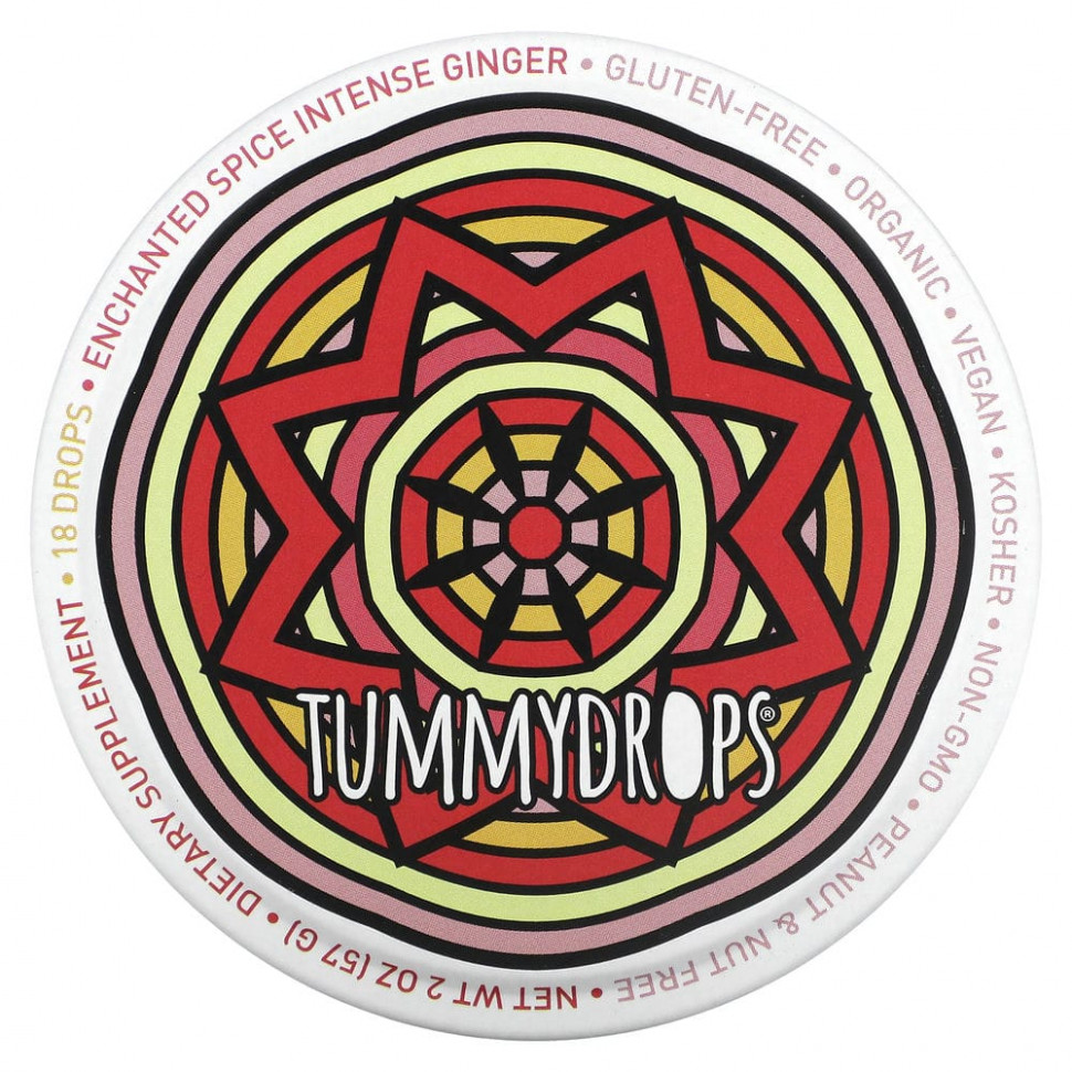   (Iherb) Tummydrops, Enchanted Spice,    , 18 , 57  (2 ),   1370 