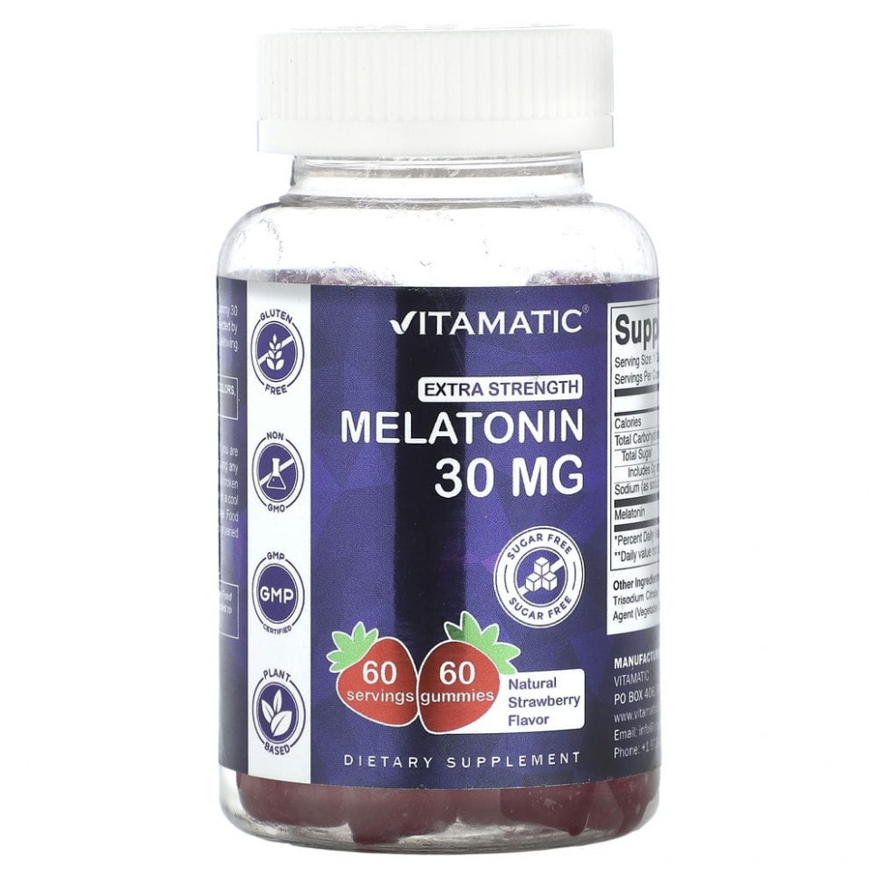   (Iherb) Vitamatic,   ,  , 30 , 60      -     , -, 