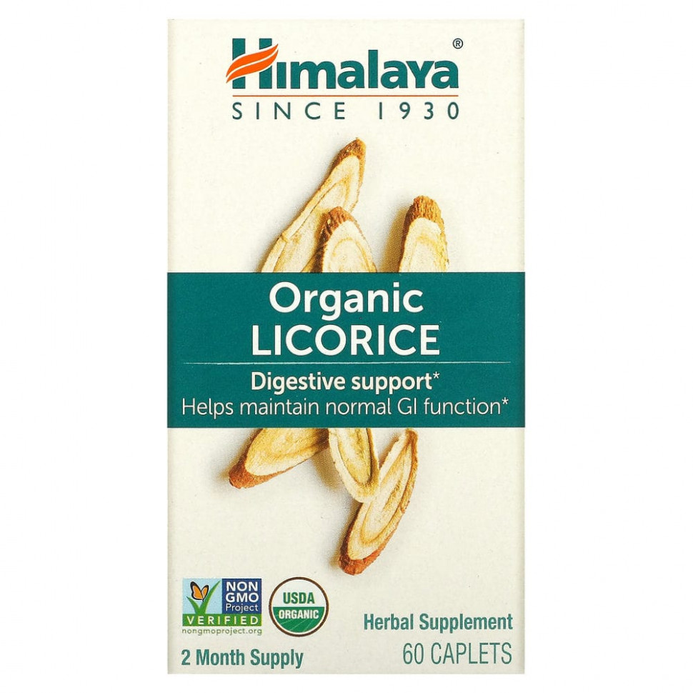   (Iherb) Himalaya, Licorice,   , 60     -     , -, 