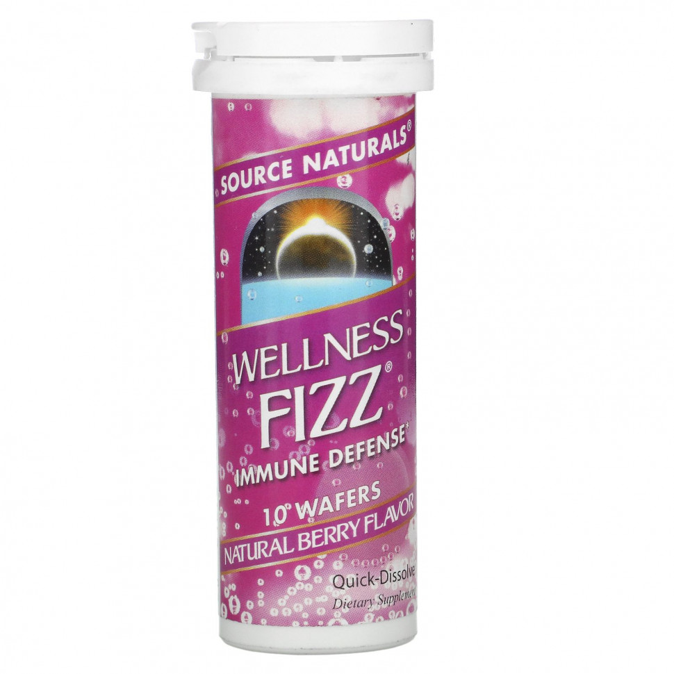   (Iherb) Source Naturals,   Wellness Fizz,    , 10     -     , -, 