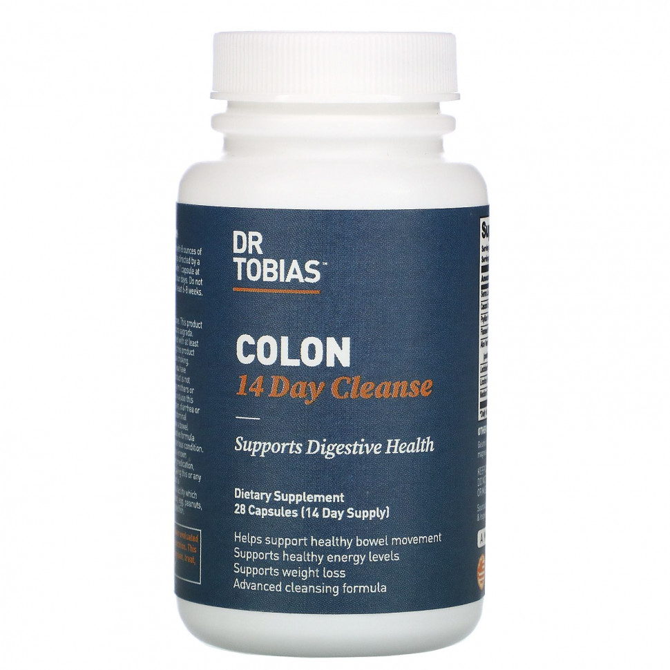 ���� ������ (Iherb) Dr. Tobias, Colon 14 Day Cleanse, 28 ������, ������ �� 3350 ���