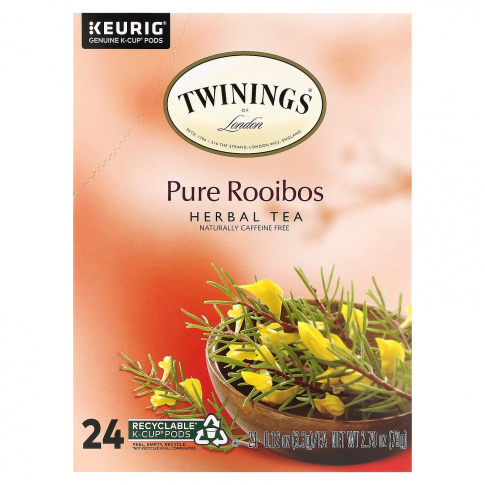 ���� ������ (Iherb) Twinings, Herbal Tea, ������ ������, ��� �������, 24 ����� �� 3,3 � (0,12 �����), ������ �� 4240 ���