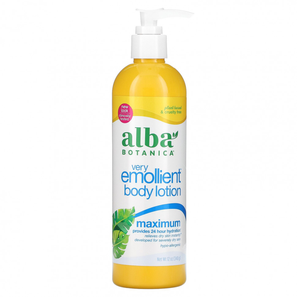 ���� ������ (Iherb) Alba Botanica, ����� ���������� ������ ��� ����, ������������ ������������, 340 � (12 �����), ������ �� 2300 ���