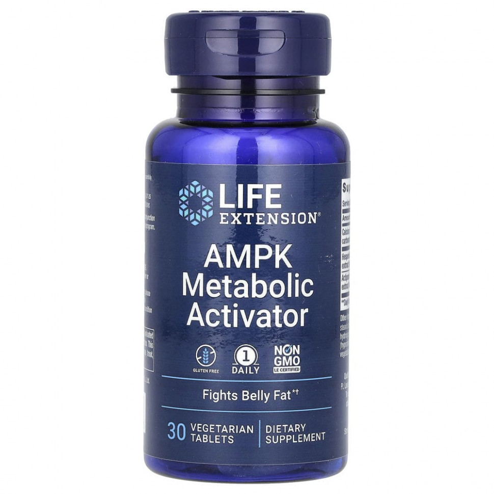 ���� ������ (Iherb) Life Extension, ��������� ����������� AMPK, 30 �������������� ��������, ������ �� 4270 ���