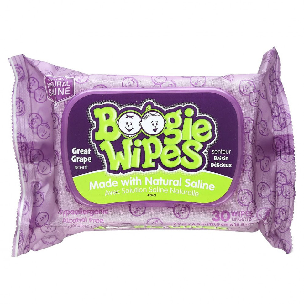   (Iherb) Boogie Wipes,       ,   , 30     -     , -, 