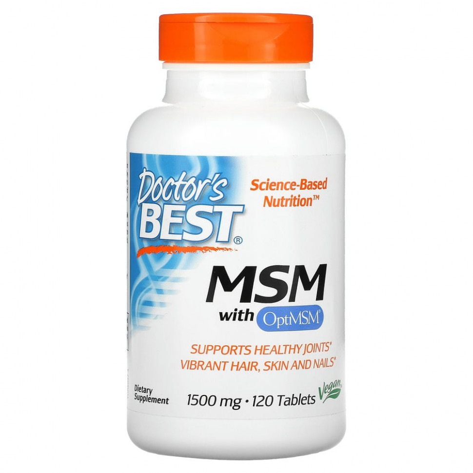   (Iherb) Doctor's Best,   OptiMSM, 1500 , 120     -     , -, 