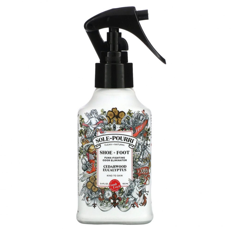   (Iherb) Poo-Pourri, Sole-Pourri, Shoe + Foot,     ,   , 100  (3,4 . )    -     , -, 