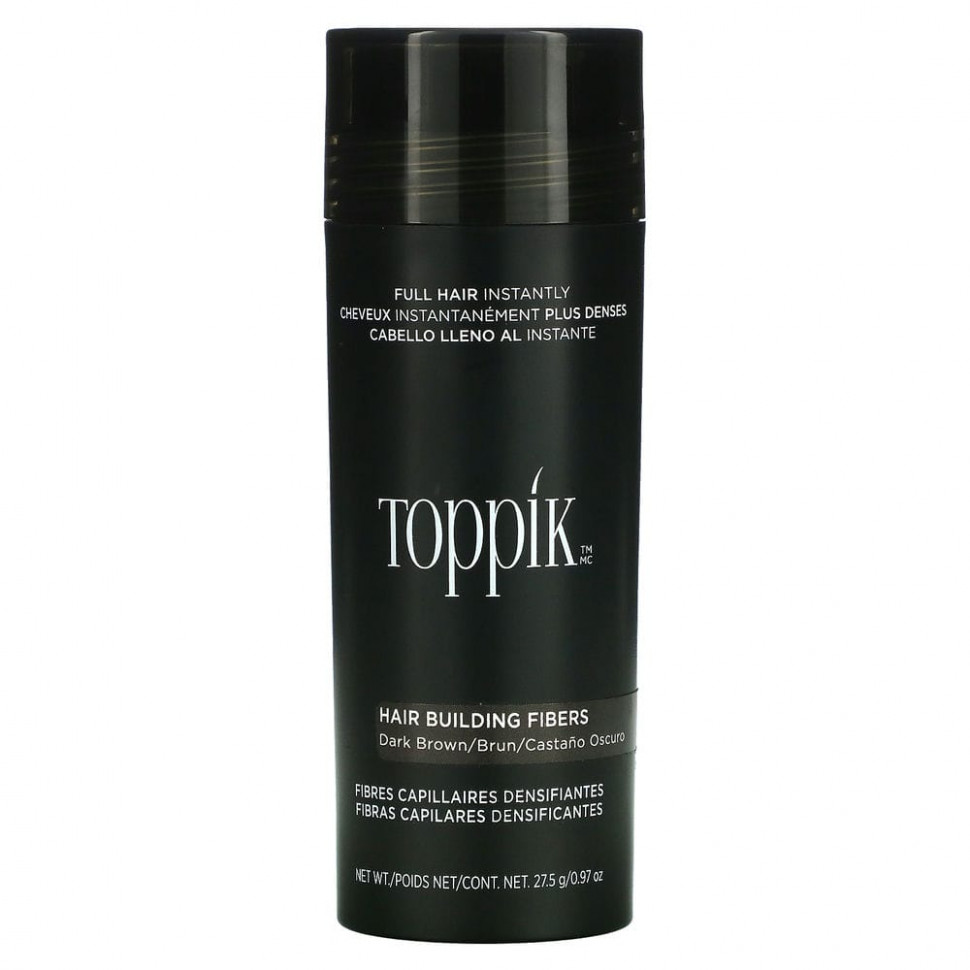 ���� ������ (Iherb) Toppik, Hair Building Fibers, ����������� ��� �����, ������� �����-����������, 27,5 � (0,97 �����), ������ �� 7870 ���