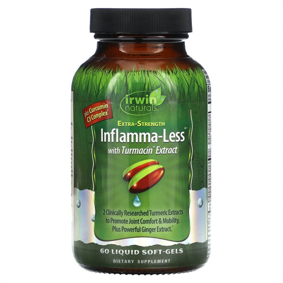 ���� ������ (Iherb) Irwin Naturals, Inflamma-Less � ���������� ���������, ���������� ���� ��������, 60 ������ ��������, ������ �� 5970 ���