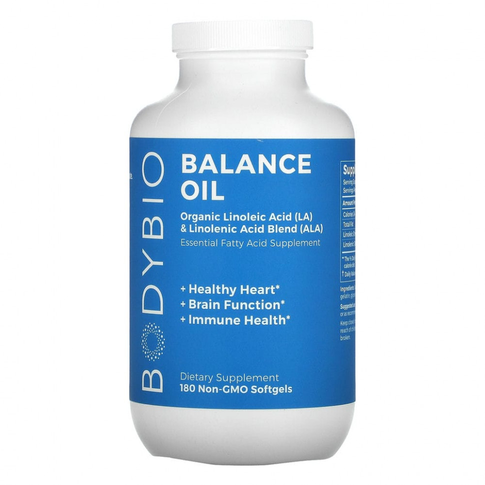   (Iherb) BodyBio, Balance Oil, 180        -     , -, 