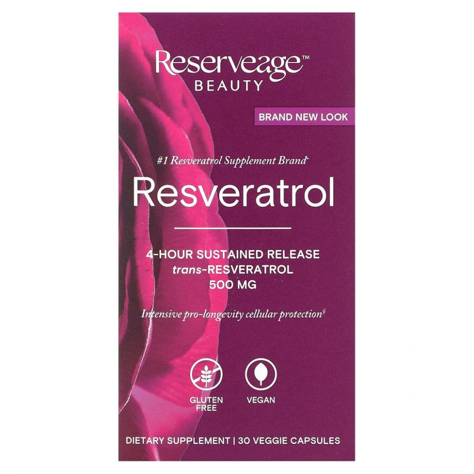   (Iherb) Reserveage Nutrition, , 4-  , 500 , 30      -     , -, 