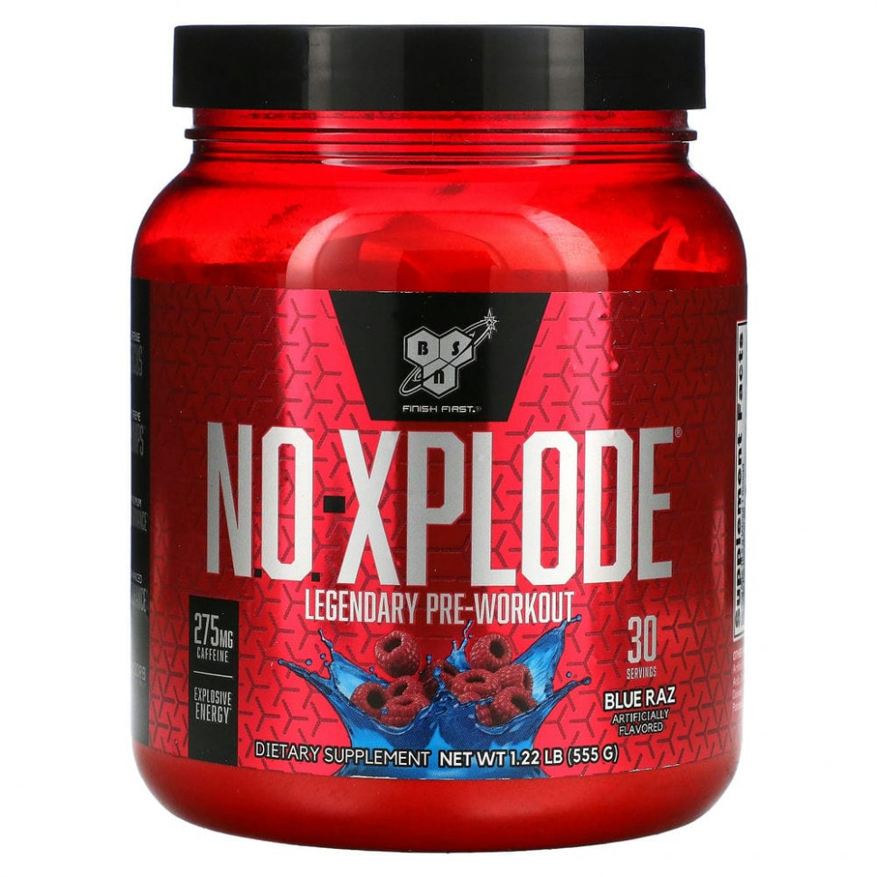 ���� ������ (Iherb) BSN, N.O.-Xplode, ����������� ����������������� �������, ������� ������, 555 � (1,22 �����), ������ �� 8940 ���