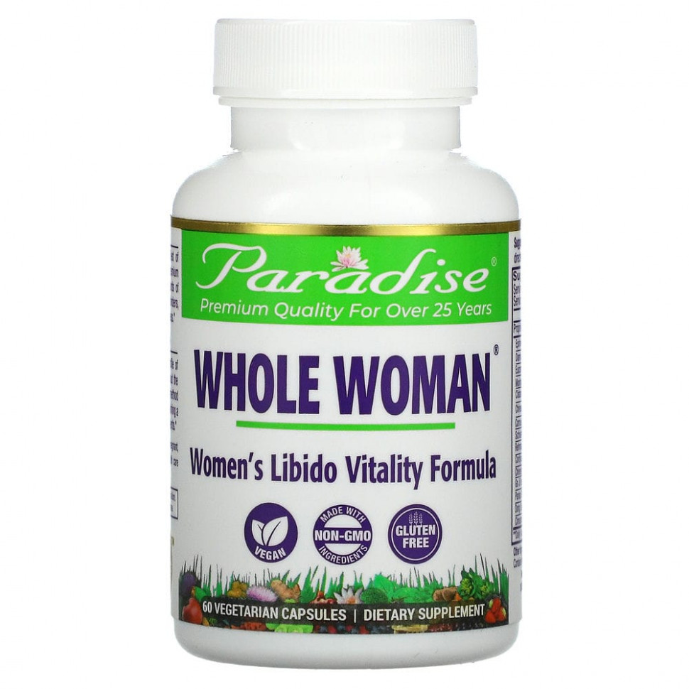   (Iherb) Paradise Herbs, Whole Woman,       , 60      -     , -, 