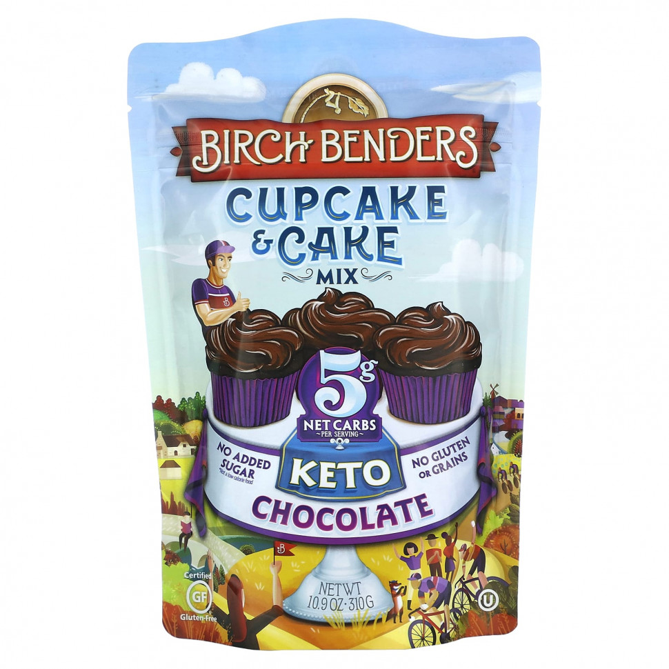���� ������ (Iherb) Birch Benders, ����� ��� ������ � ��������, ����, �������, 310 � (10,9 �����), ������ �� 1950 ���