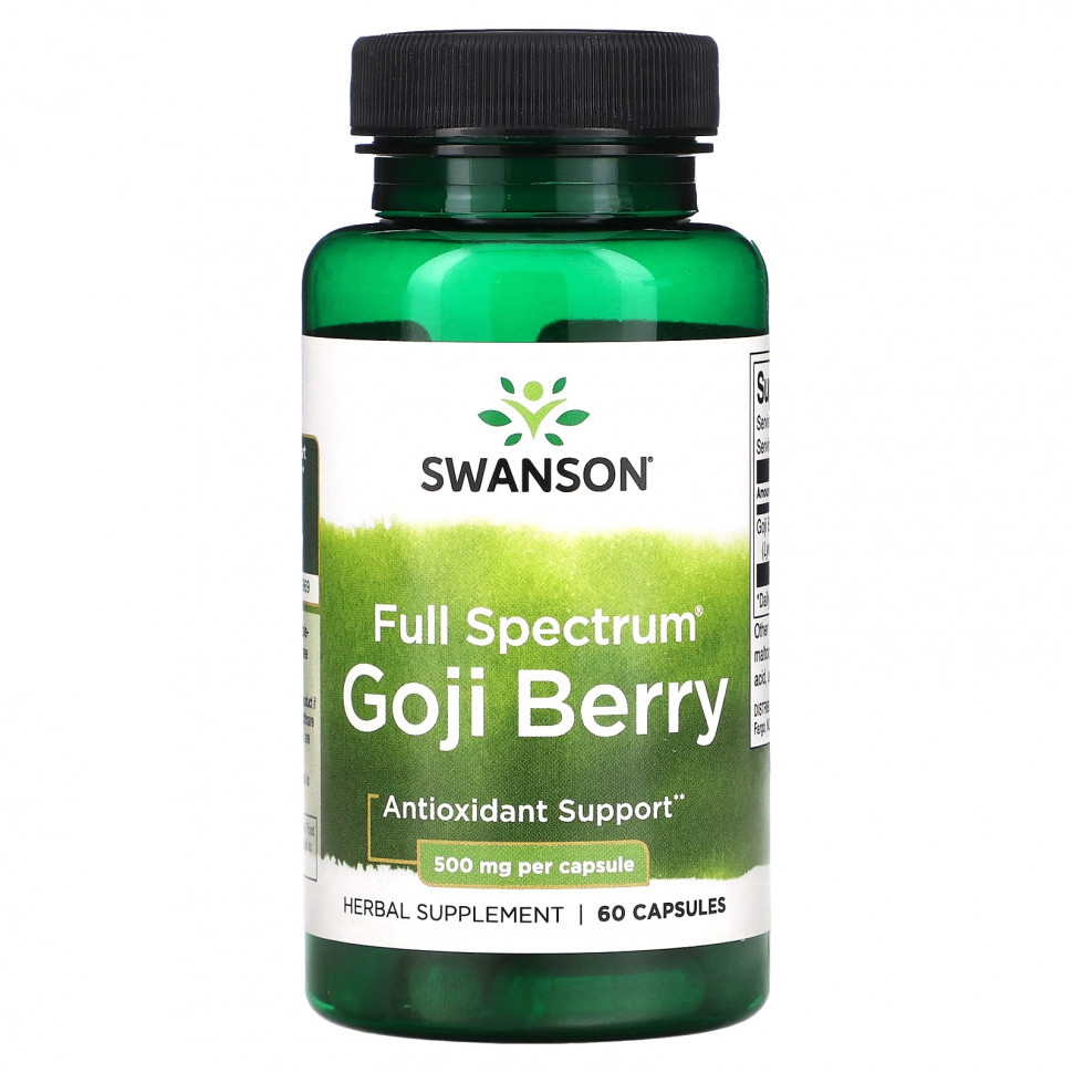 ���� ������ (Iherb) Swanson, ����� ����� ������� �������, 500 ��, 60 ������, ������ �� 1160 ���