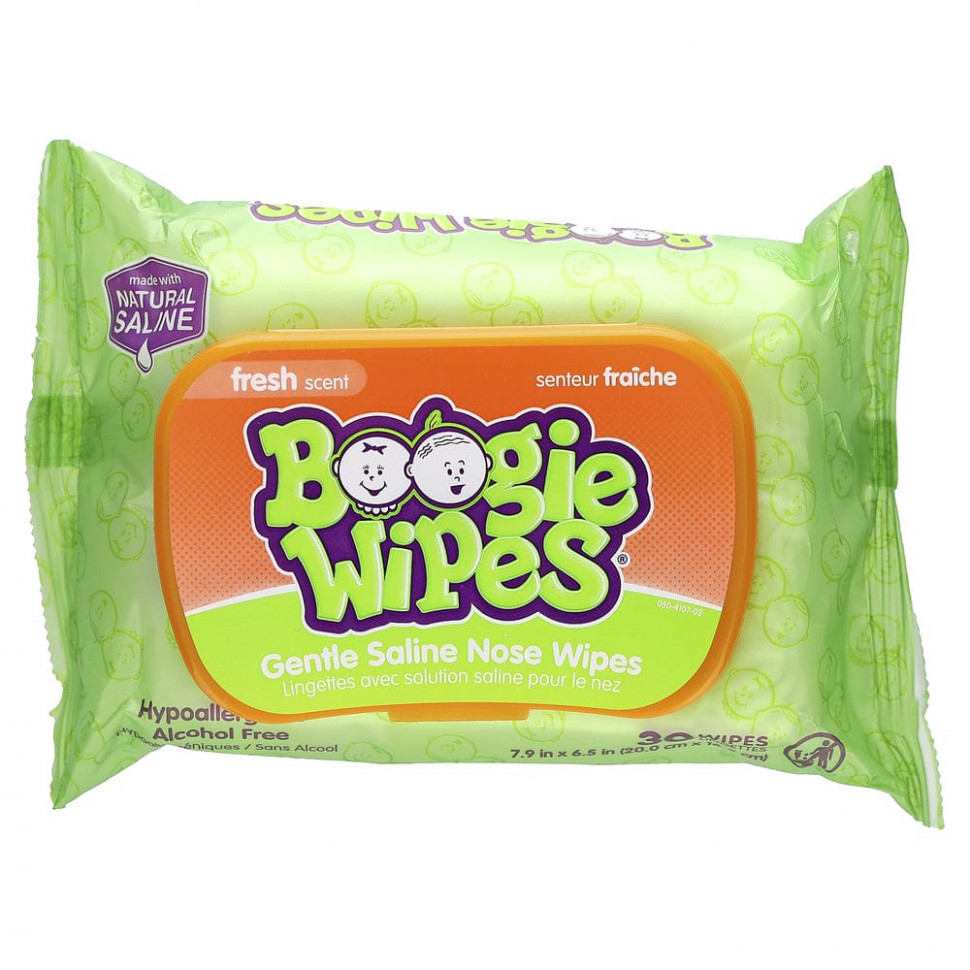   (Iherb) Boogie Wipes,       ,  , 30     -     , -, 