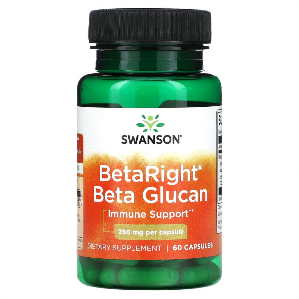   (Iherb) Swanson, BetaRight, -, 250 , 60     -     , -, 