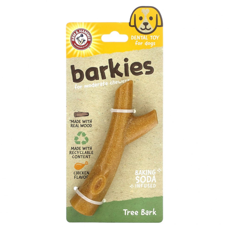���� ������ (Iherb) Arm & Hammer, Barkies for Moderate Chewers, ����������������� ������� ��� �����, ���� ������, ������, 1 �������, ������ �� 1020 ���