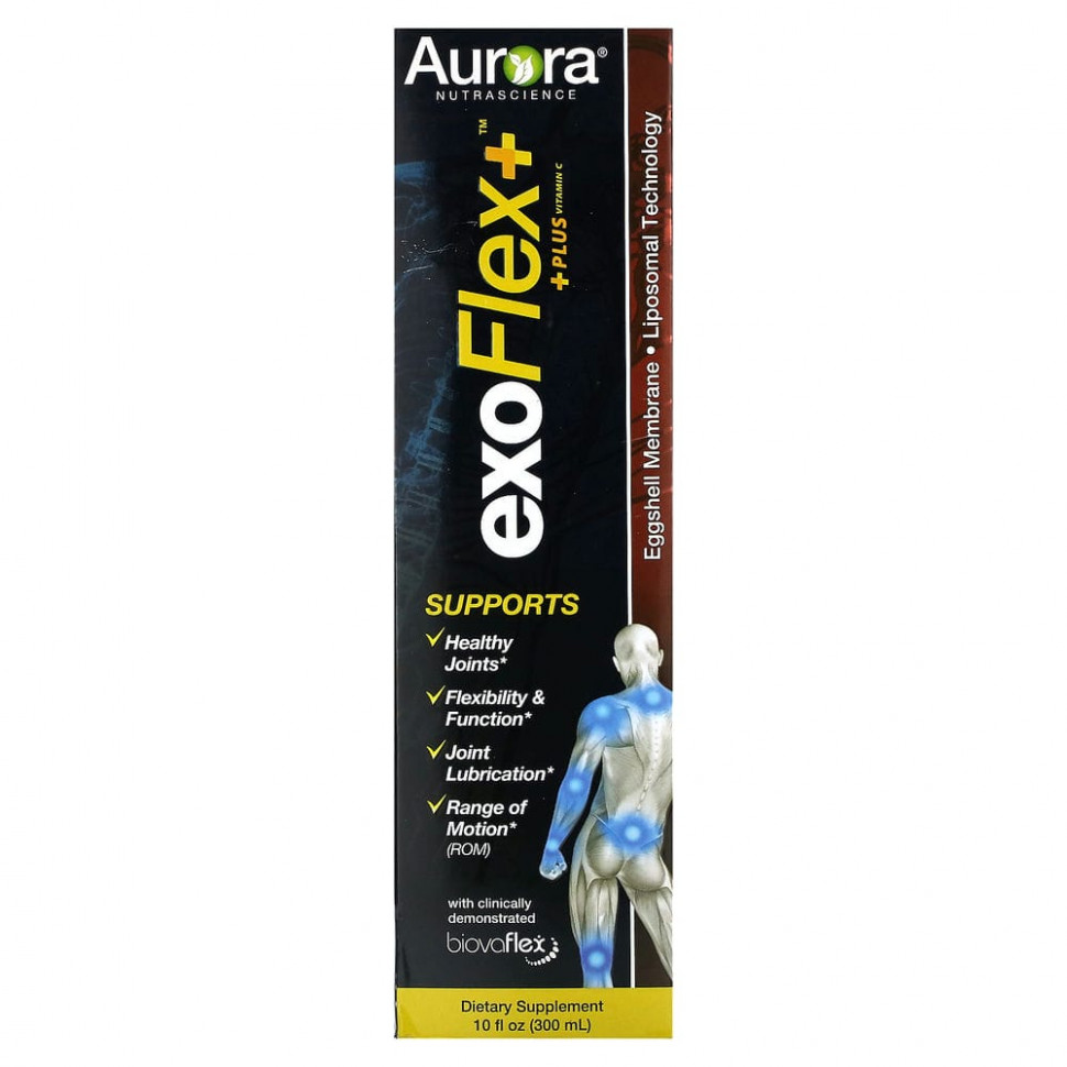 ���� ������ (Iherb) Aurora Nutrascience, Exo Flex + ������� C, 300 �� (10 ����. �����), ������ �� 7180 ���