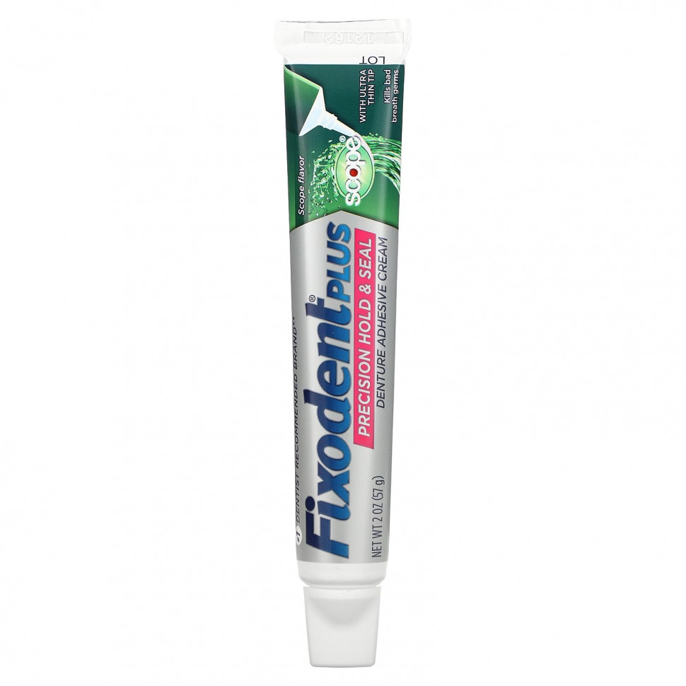   (Iherb) Fixodent, Plus,   ,  Scope, 57  (2 )    -     , -, 