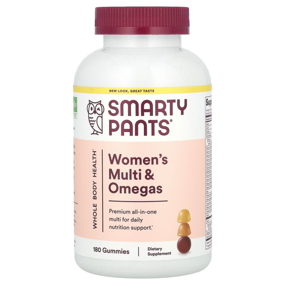 ���� ������ (Iherb) SmartyPants, �������� ��� ������, 180 ����������� ��������, ������ �� 6220 ���