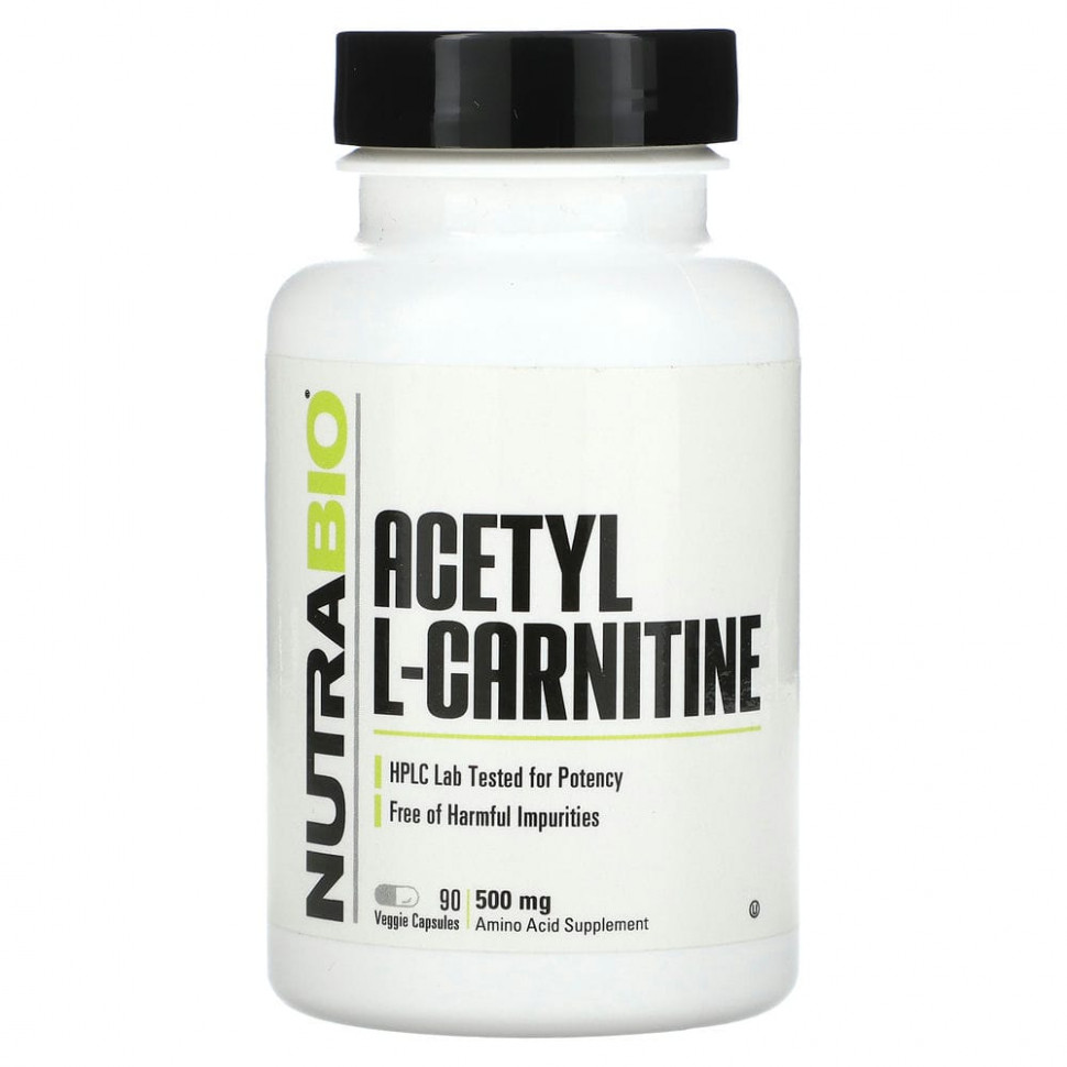   (Iherb) Nutrabio Labs,  L-, 500 , 90      -     , -, 