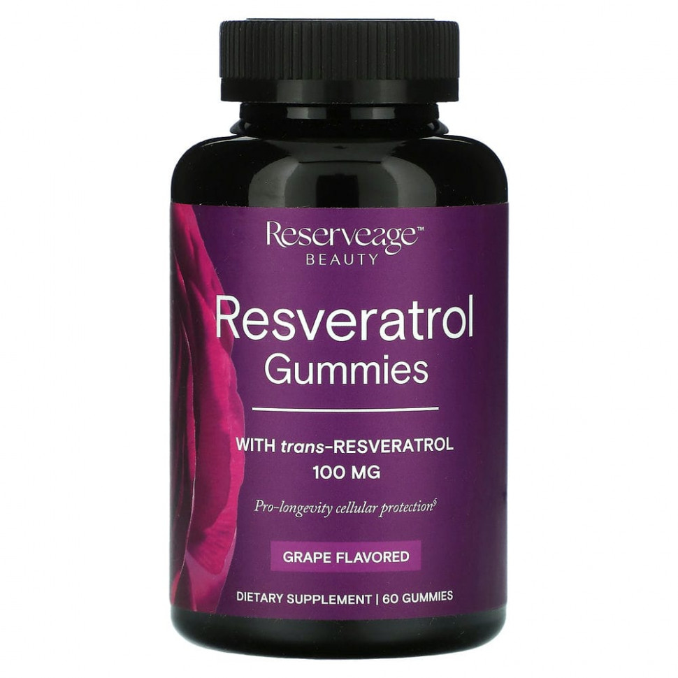 ���� ������ (Iherb) Reserveage Nutrition, ����������� ���������� � �������������, �� ������ ���������, 50 ��, 60 ����������� ��������, ������ �� 4810 ���
