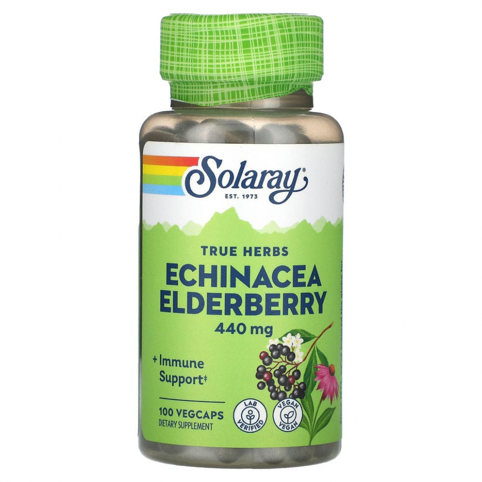   (Iherb) Solaray, True Herbs,   , 440 , 100      -     , -, 