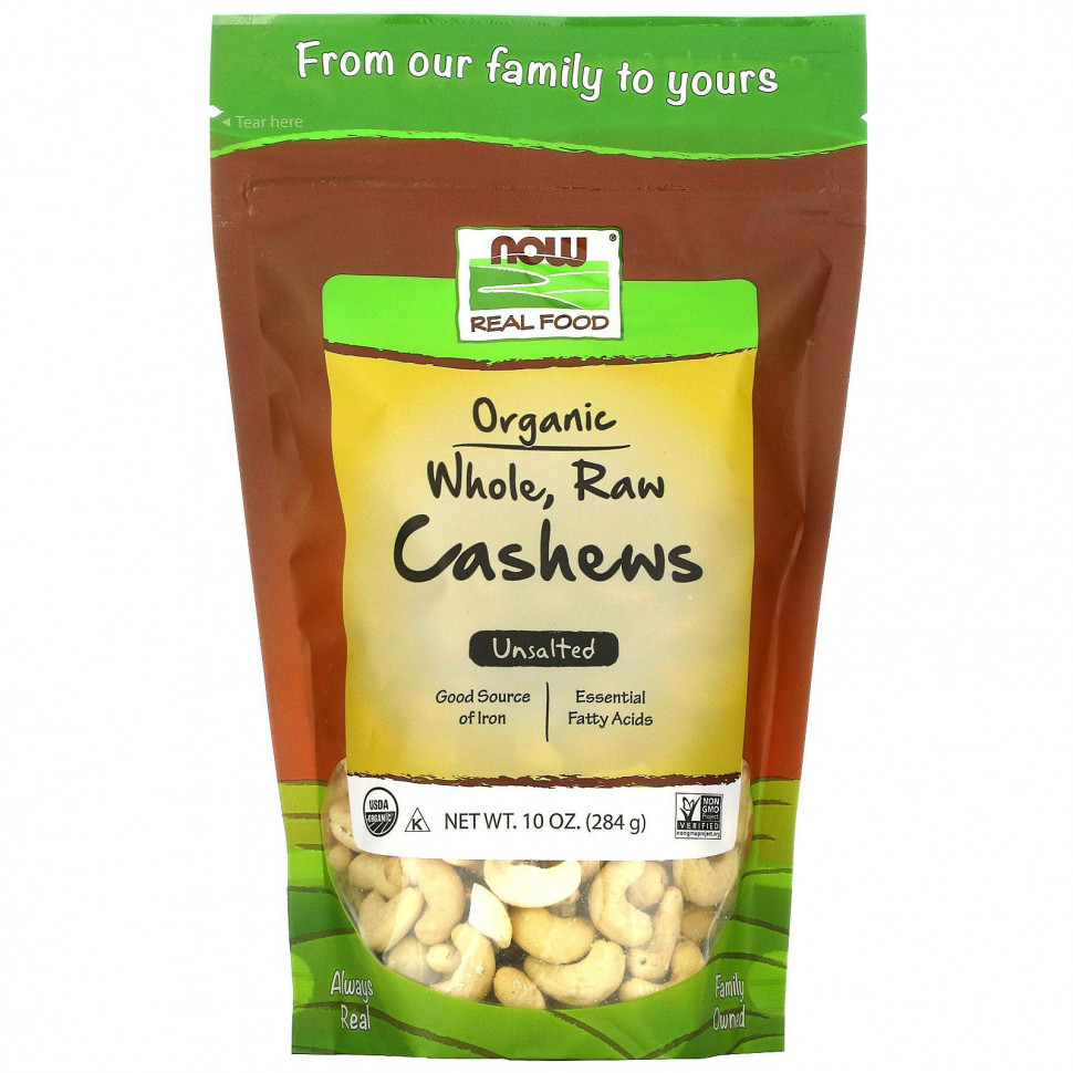 ���� ������ (Iherb) NOW Foods, Real Food, ������������ ����� ����� �����, �����, ���������, 284 � (10 �����), ������ �� 1980 ���