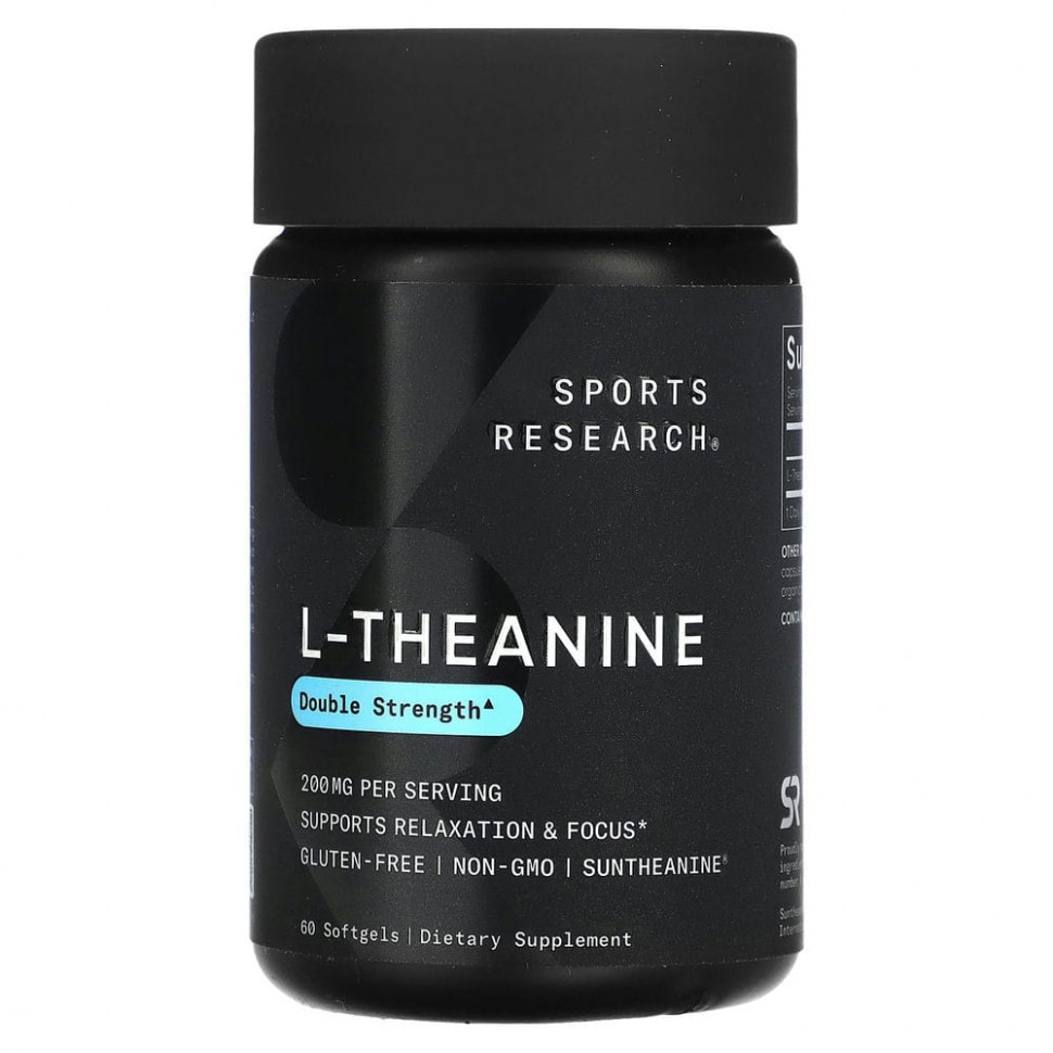   (Iherb) Sports Research, L-, 200 , 60         -     , -, 