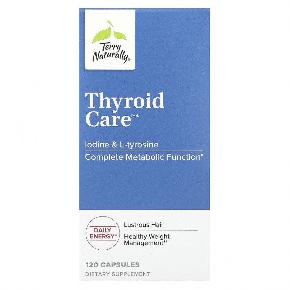 ���� ������ (Iherb) Terry Naturally, Thyroid Care, 120 ������, ������ �� 4820 ���