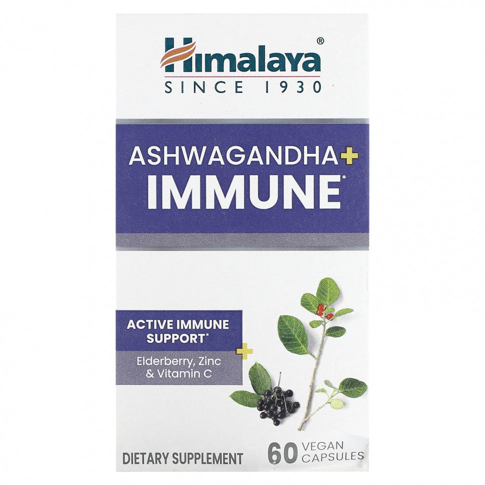   (Iherb) Himalaya, Ashwagandha + Immune`` 60      -     , -, 