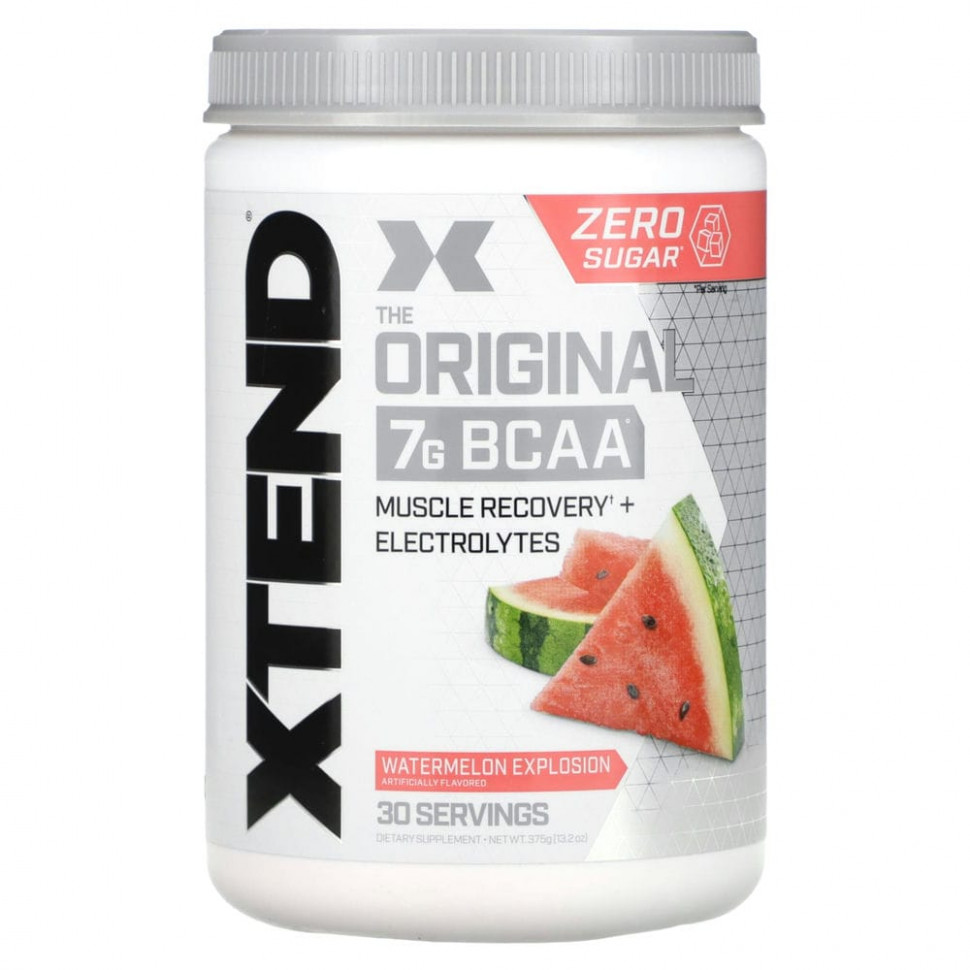 ���� ������ (Iherb) Xtend, The Original, 7 � ����������� � ������������� ����� (BCAA), �� ������ ������, 390 � (13,7 �����), ������ �� 5470 ���
