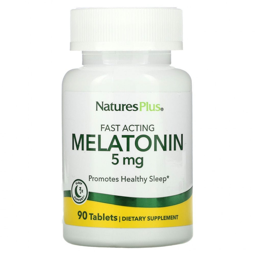 ���� ������ (Iherb) NaturesPlus, ���������, 5 ��, 90 ��������, ������ �� 1450 ���